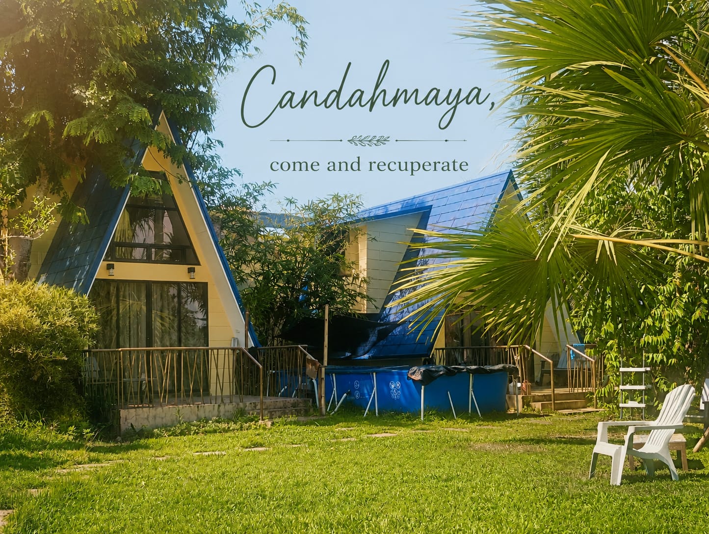 Candahmaya sea and farm view
